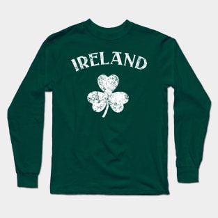 Ireland Shamrock Long Sleeve T-Shirt